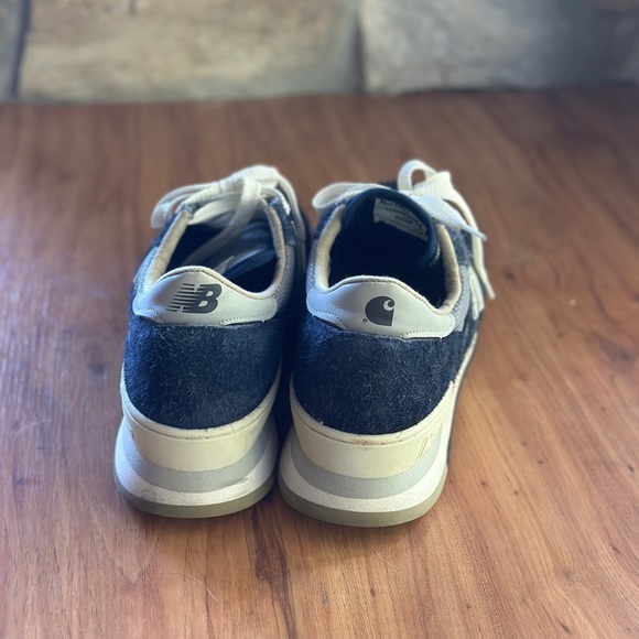 Size 11.5 - New Balance 990v1 Carhartt WIP MiUSA Dark Navy - Picture 4 of 7
